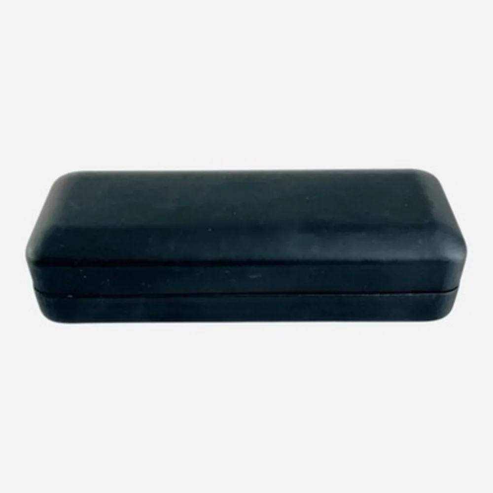 DKNY Black Hard Clamshell Eyeglasses Sunglasses Protective Case Good Plus